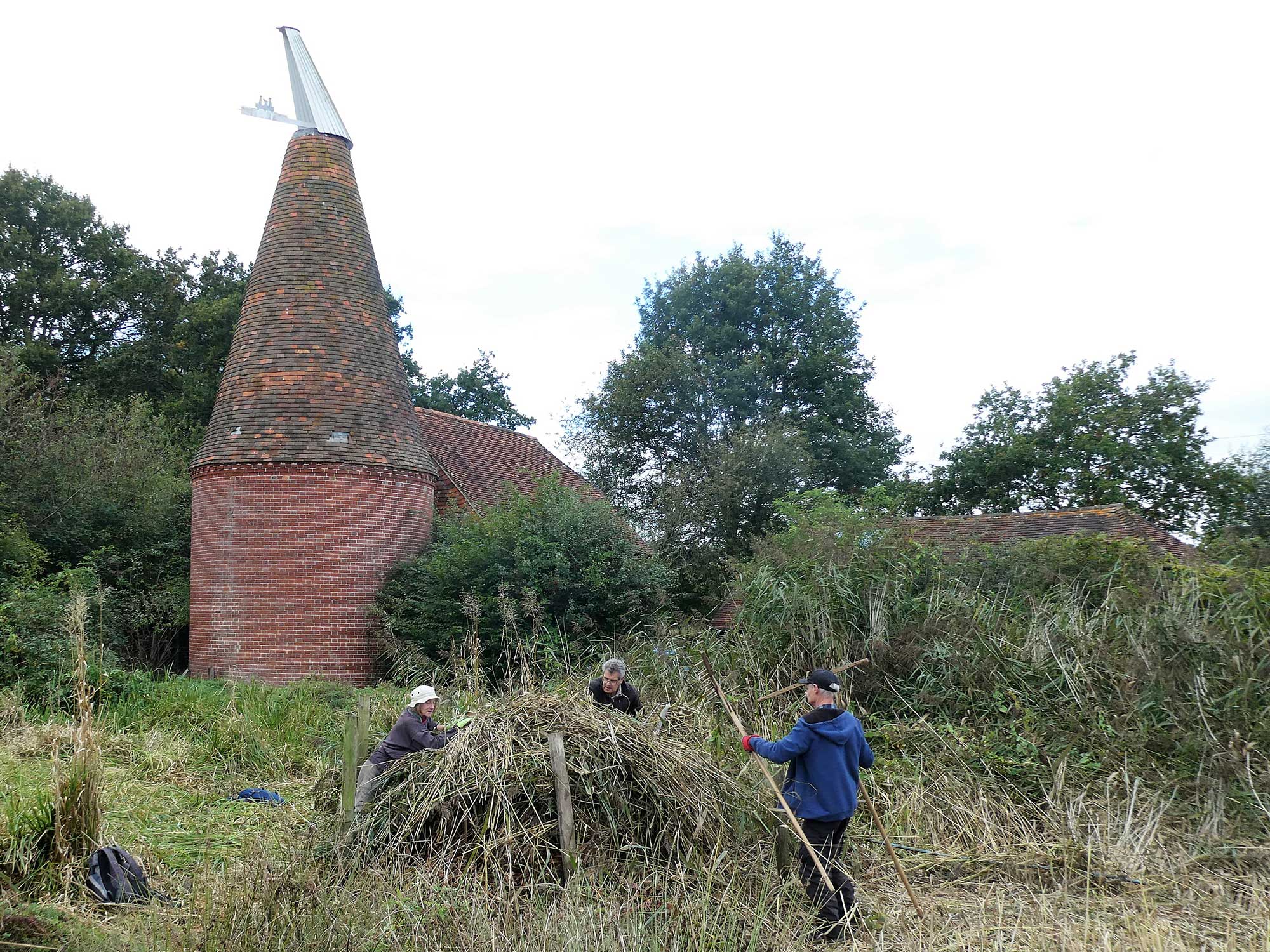 Oast from Rushy Meadow Oast from Rushy Meadow