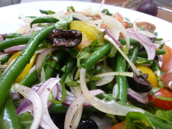 French bean salad