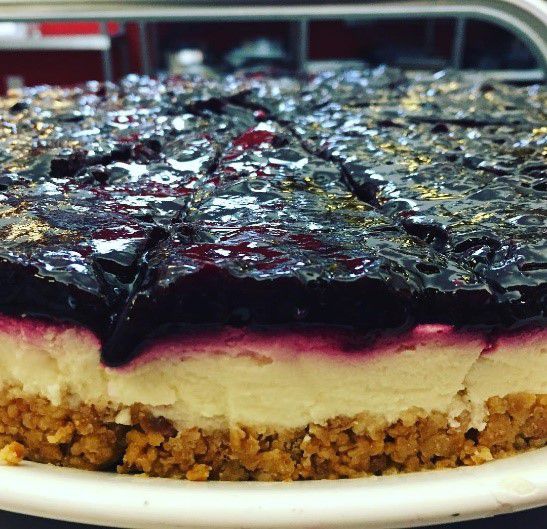 Cheesecake made at Bore Place Cheesecake made at Bore Place